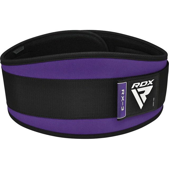Пояс для важкої атлетики RDX RX3 EVA Curve неопреновий PURPLE-XS