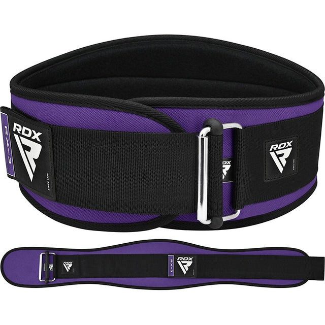 Пояс для важкої атлетики RDX RX3 EVA Curve неопреновий PURPLE-XS