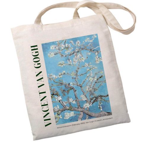 Екошопер BookOpt BK4098 Vincent Van Gogh Almond Blossom бежевий