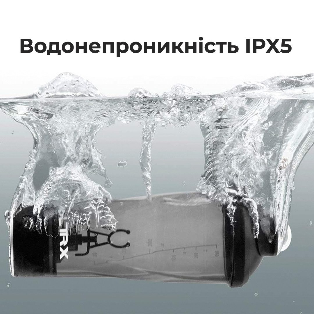 Шейкер спортивний електричний VOLTRX VortexBoost 600 мл. Tritan Green