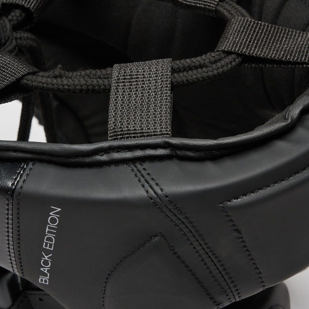 Боксерський шолом Leone CS435 BLACK Edition L (капа у комплекті)