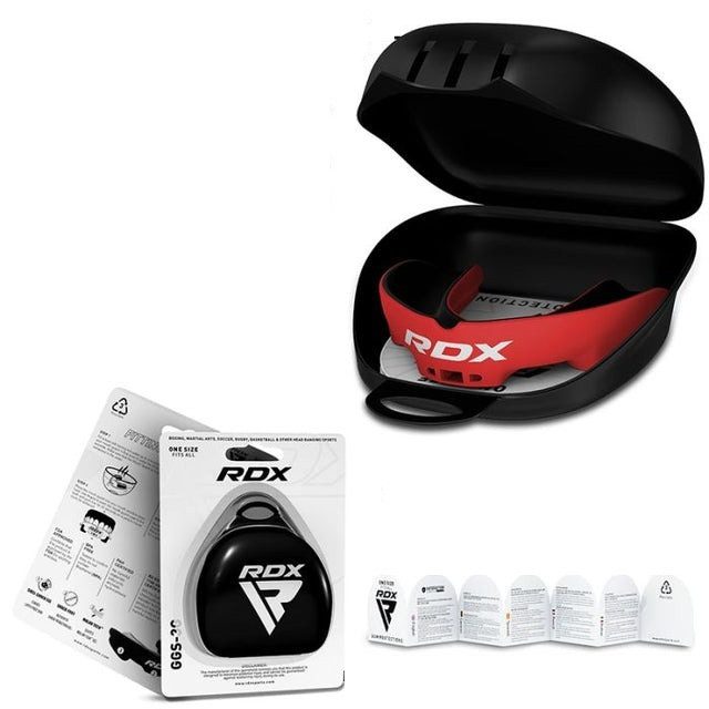 Капа RDX 3w доросла (вік 12+) Red/Black