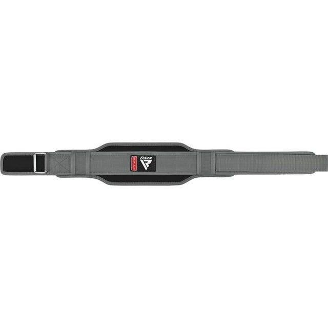 Пояс для важкої атлетики RDX RX5 Double Belt неопреновий Grey XL