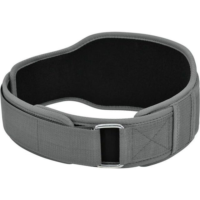 Пояс для важкої атлетики RDX RX5 Double Belt неопреновий Grey XL