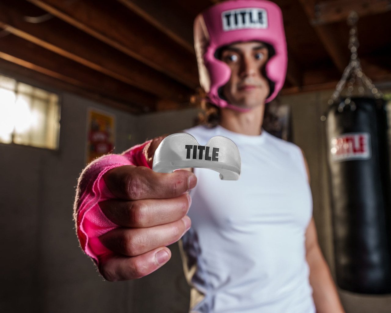 Капа TITLE Boxing Super Shield X2 доросла (вік 11+) Clear