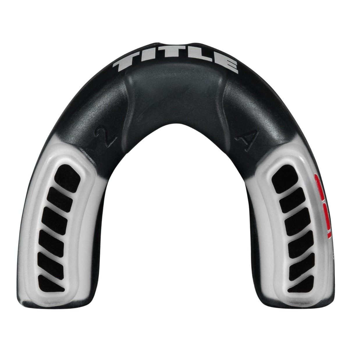 Капа TITLE Boxing Gel Triple-Shox 2.0 Black/Grey доросла (вік 11+) Grey/Black