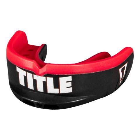 Капа TITLE Boxing Air Force Duo-Defense 2.0 дитяча (вік до 10) Black/Red