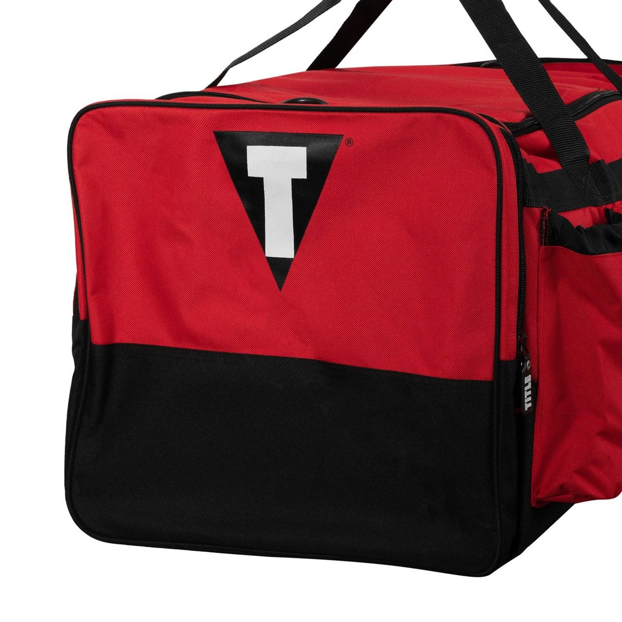 Спортивна сумка TITLE Boxing Deluxe Gear Bag Red (70л.)