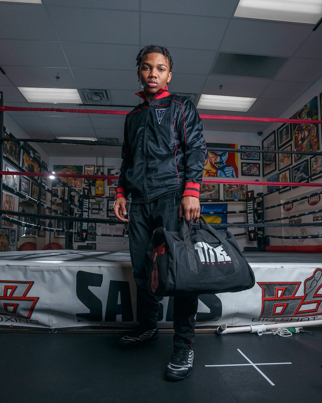 Спортивна сумка TITLE Boxing Individual Sport Bag Black