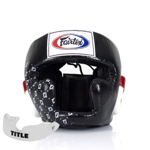 Боксерський шолом Fairtex HG10 Black L