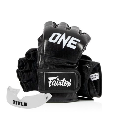 Рукавиці для ММА Fairtex FGV12 ONE Black L