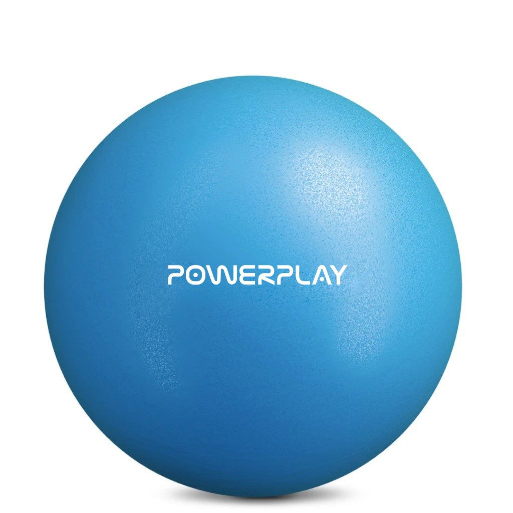 М’яч для пілатесу, йоги та реабілітації PowerPlay PP_4415 Body Shape Ball 22 см Синій