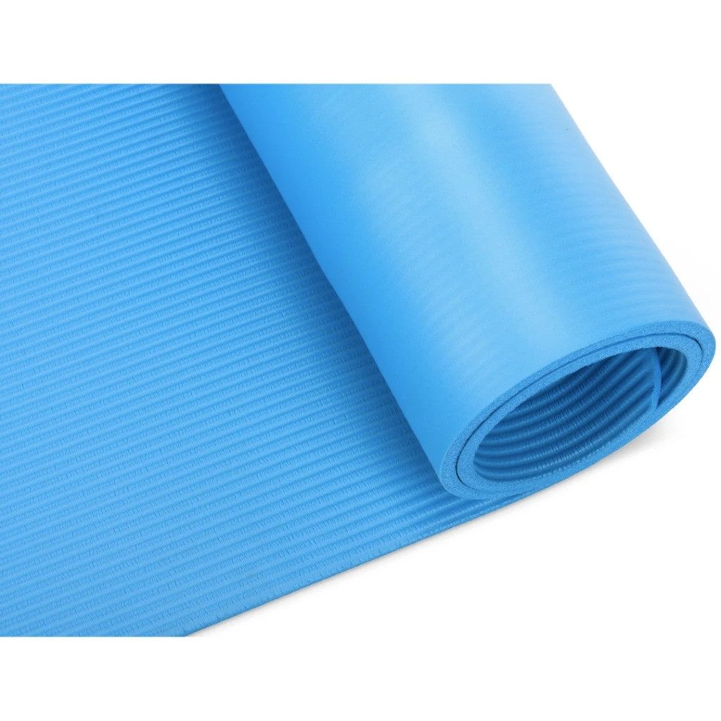 Килимок для йоги та фітнесу PowerPlay 4152 NBR Performance Mat Синій (183x61x1)